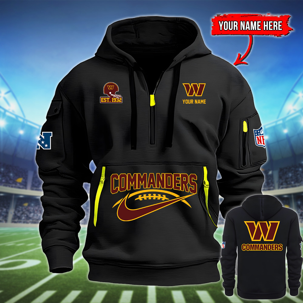 CJQNVM12319 Washington Commanders Heavy Hoodie