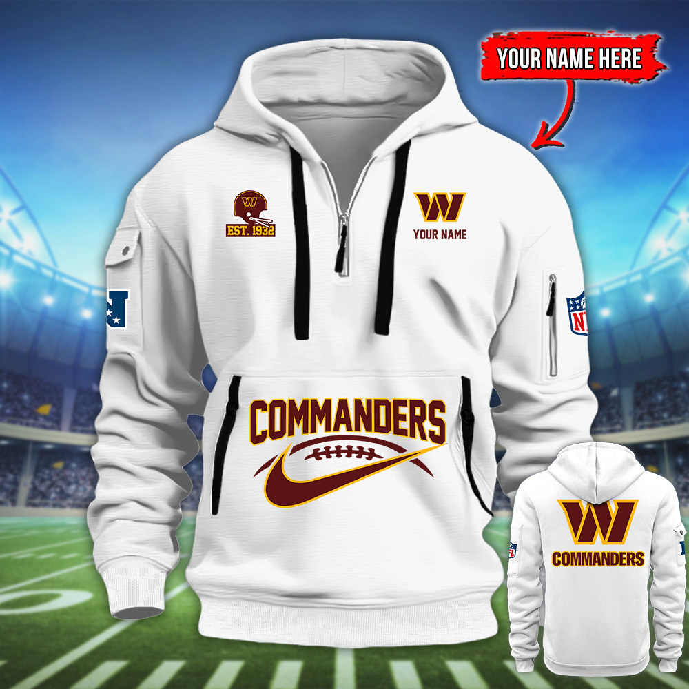 CJQNVM12319 Washington Commanders Heavy Hoodie