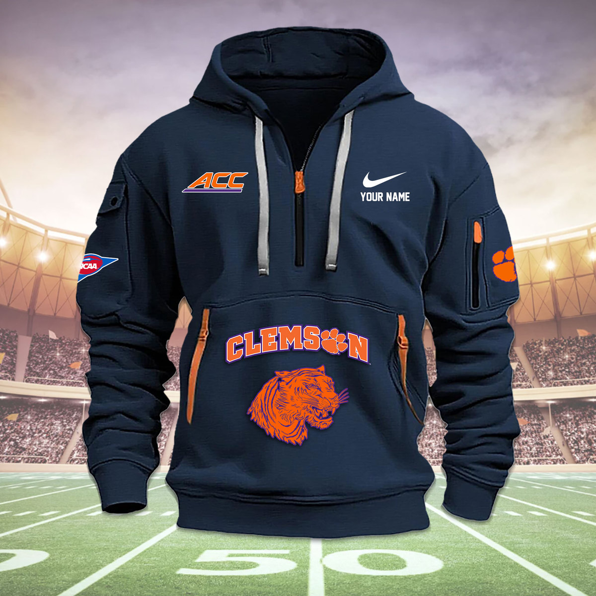 clemson tigers football Heavy Hoodie