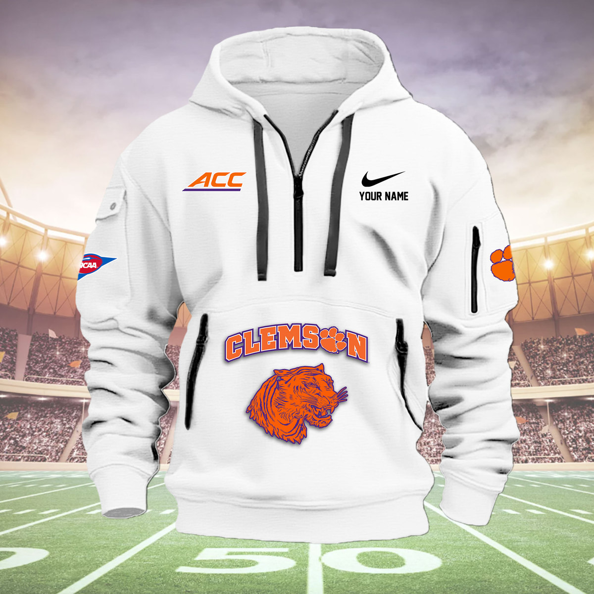 clemson tigers football Heavy Hoodie