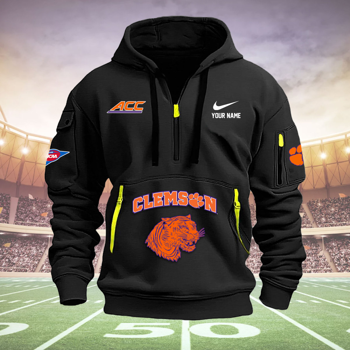 clemson tigers football Heavy Hoodie