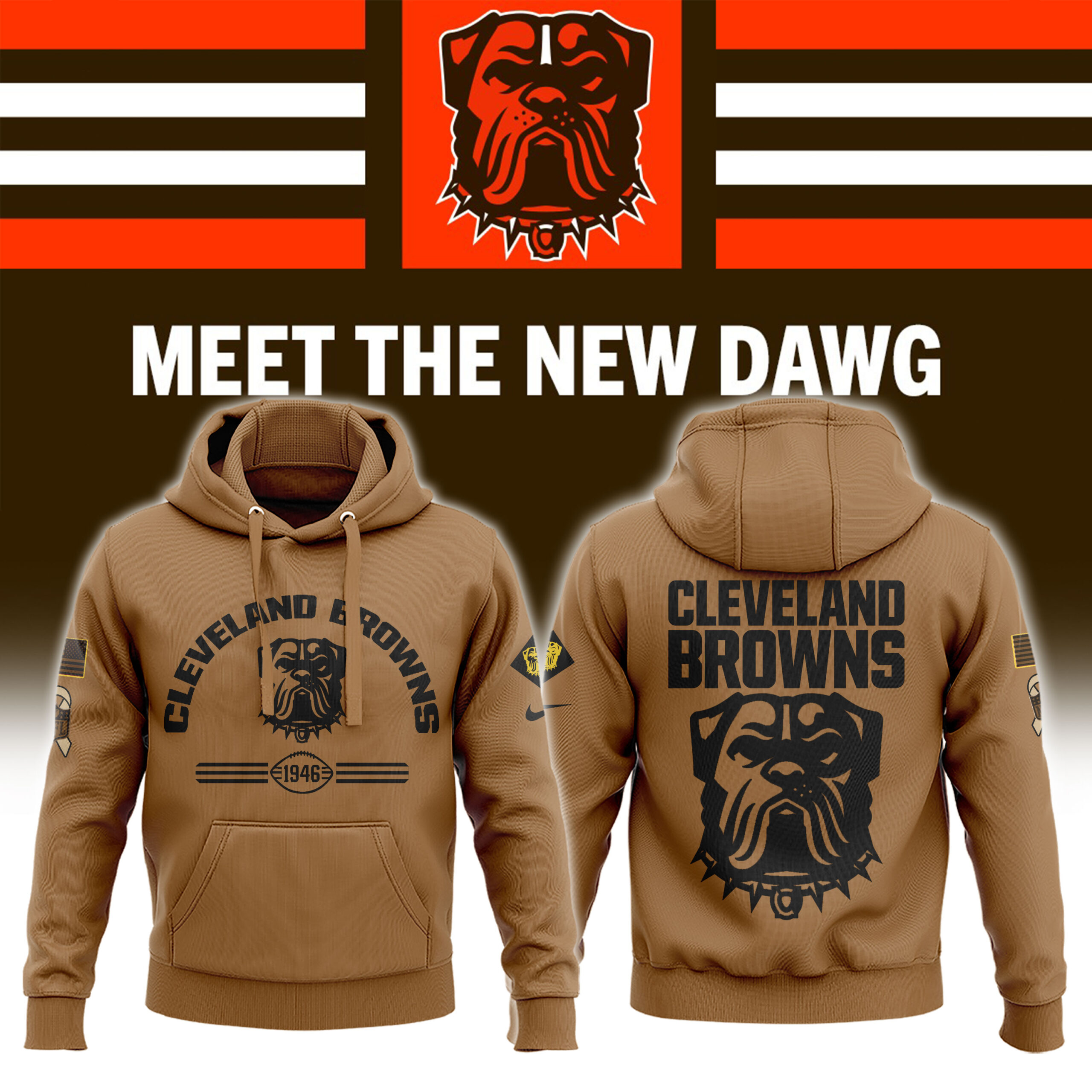 Cleveland Brown Hoodie