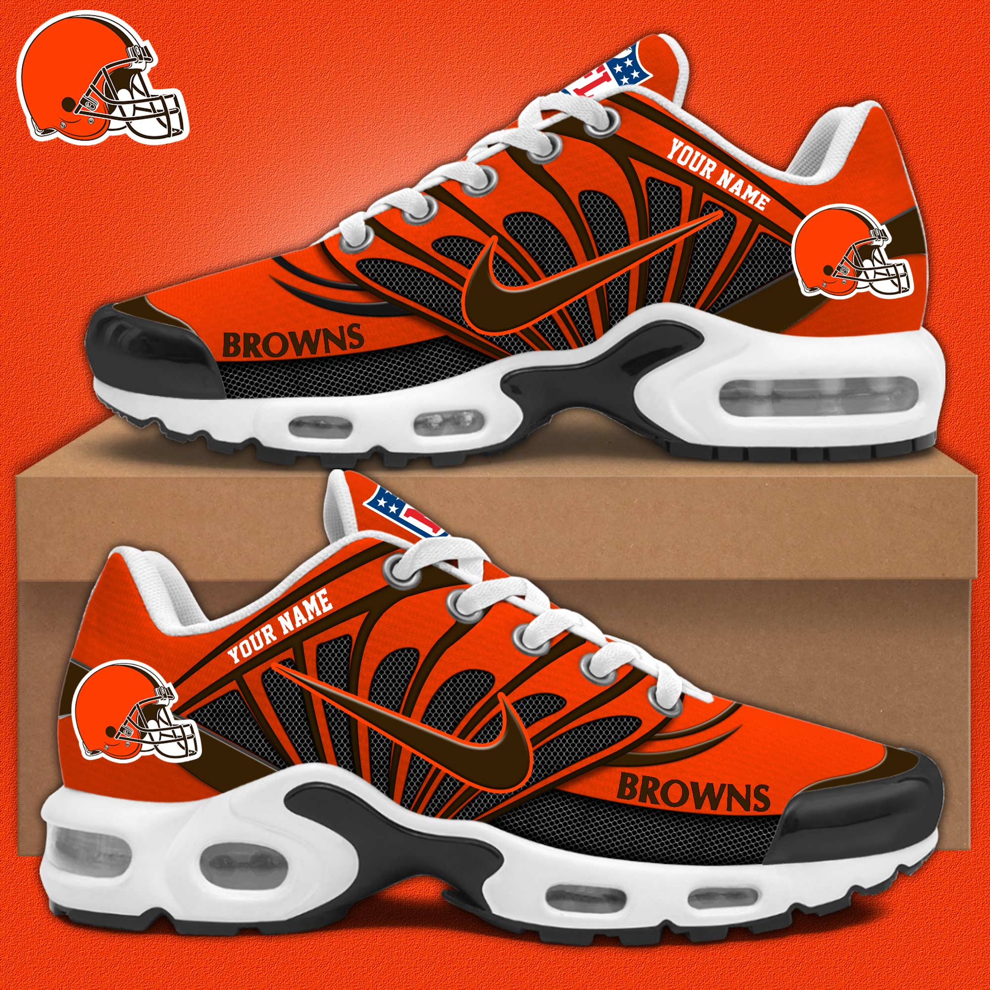 Cleveland Brown Sneakers 2024