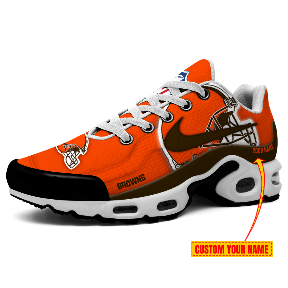 Cleveland Browns Customized Shoes -New Version 32 Teams Personalized H56 Shoes