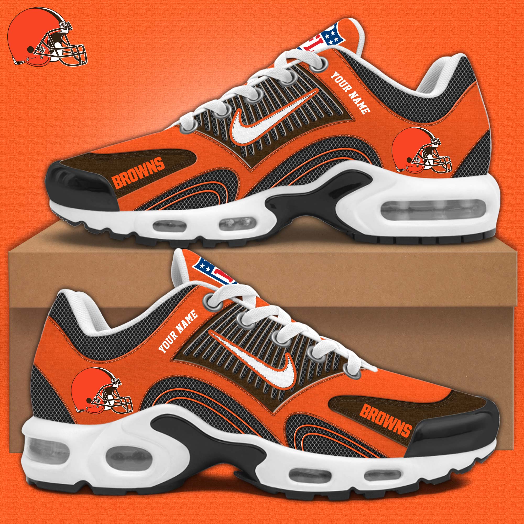 Cleveland Browns Personalized Shoes
