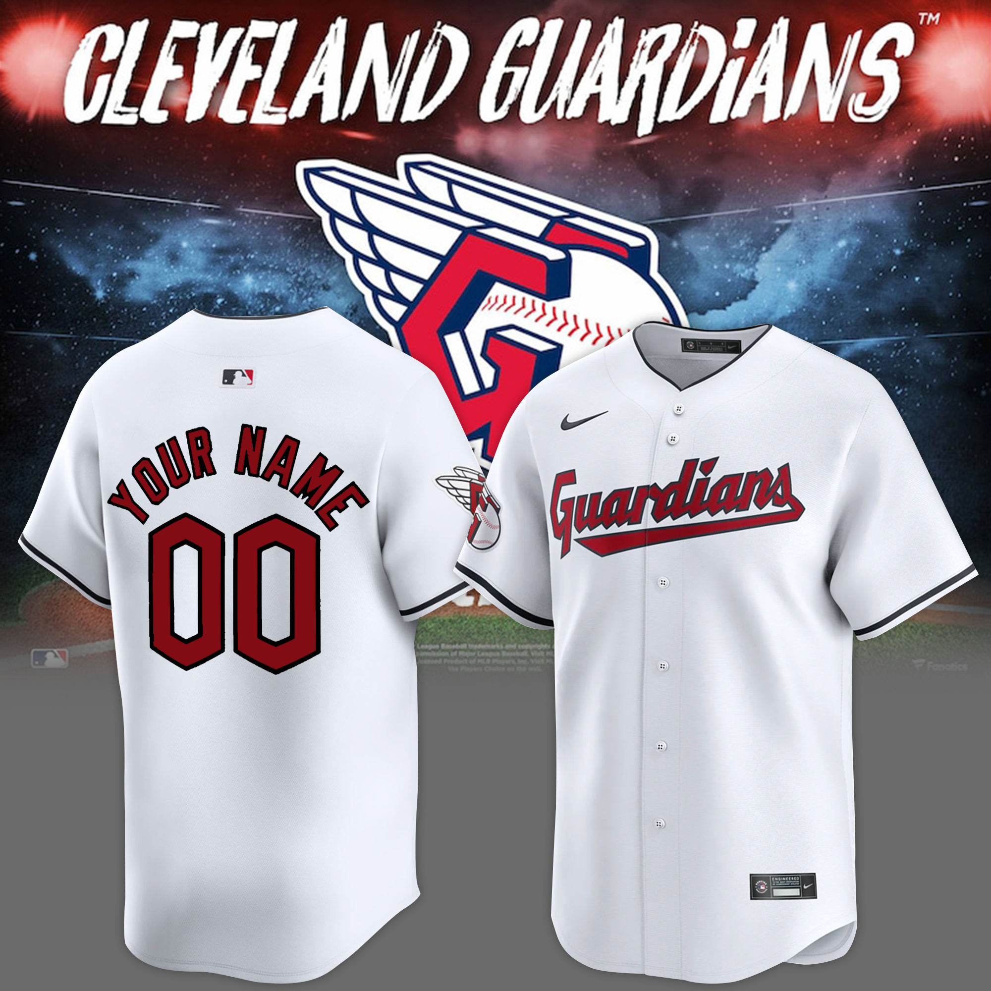 Cleveland Guardians Baseball jersey