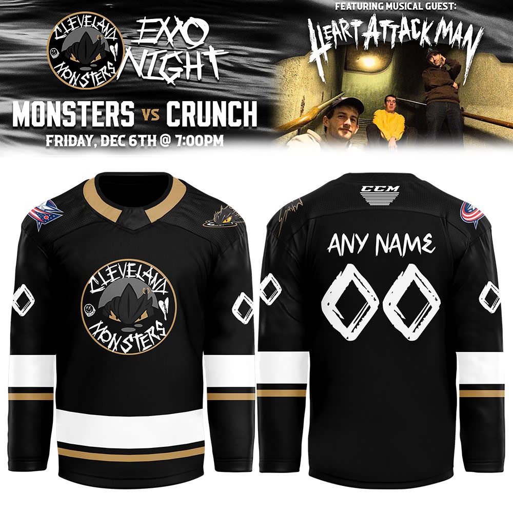 Cleveland Monsters Emo night jersey
