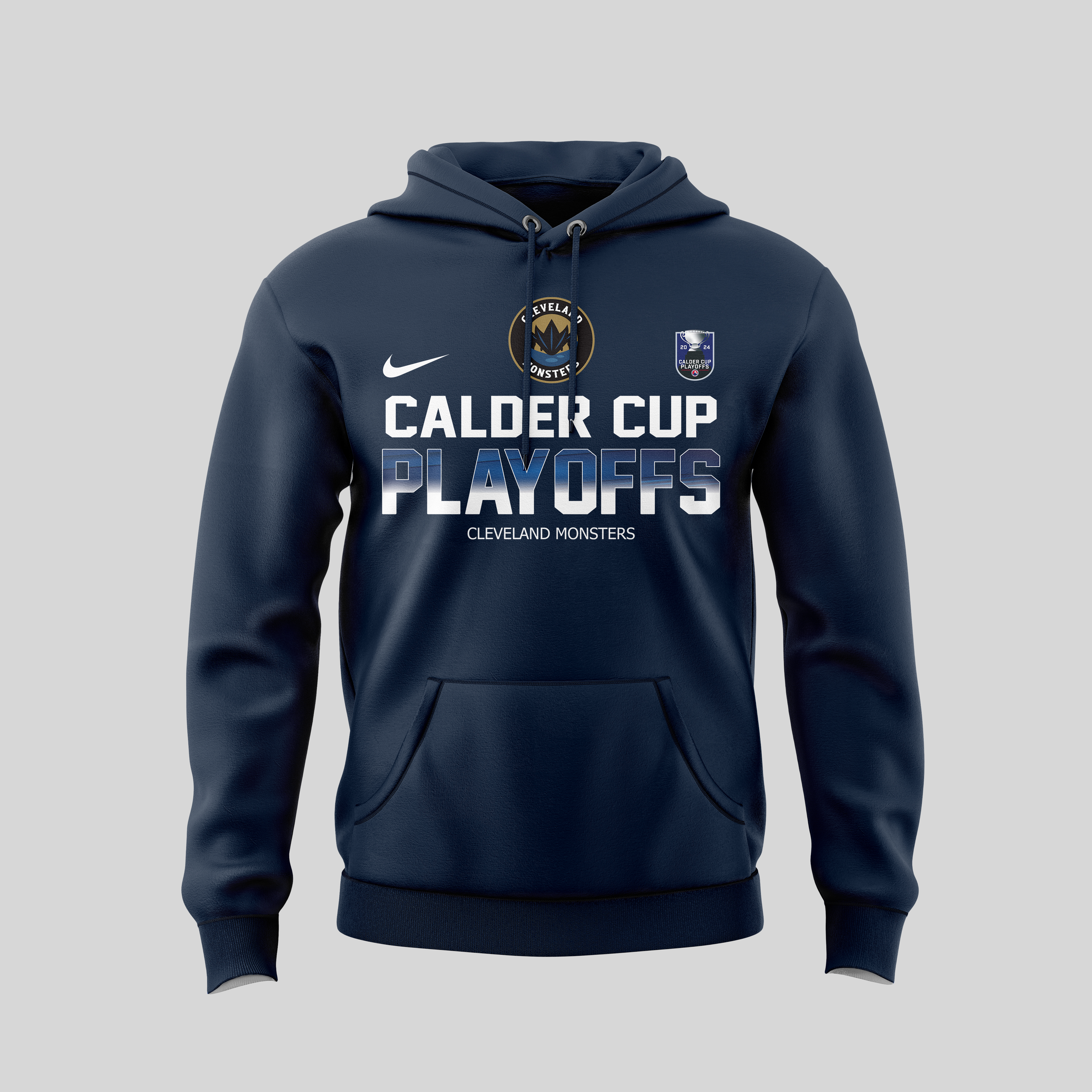 Cleveland Monsters Hockey Custom Name And Number Hoodie