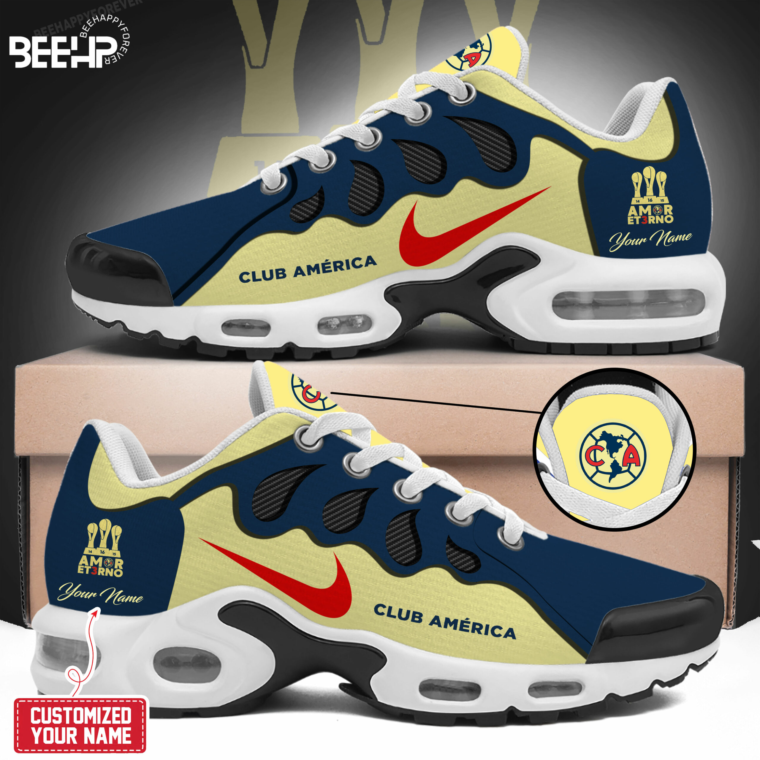 Club America tricampeon New Shoes