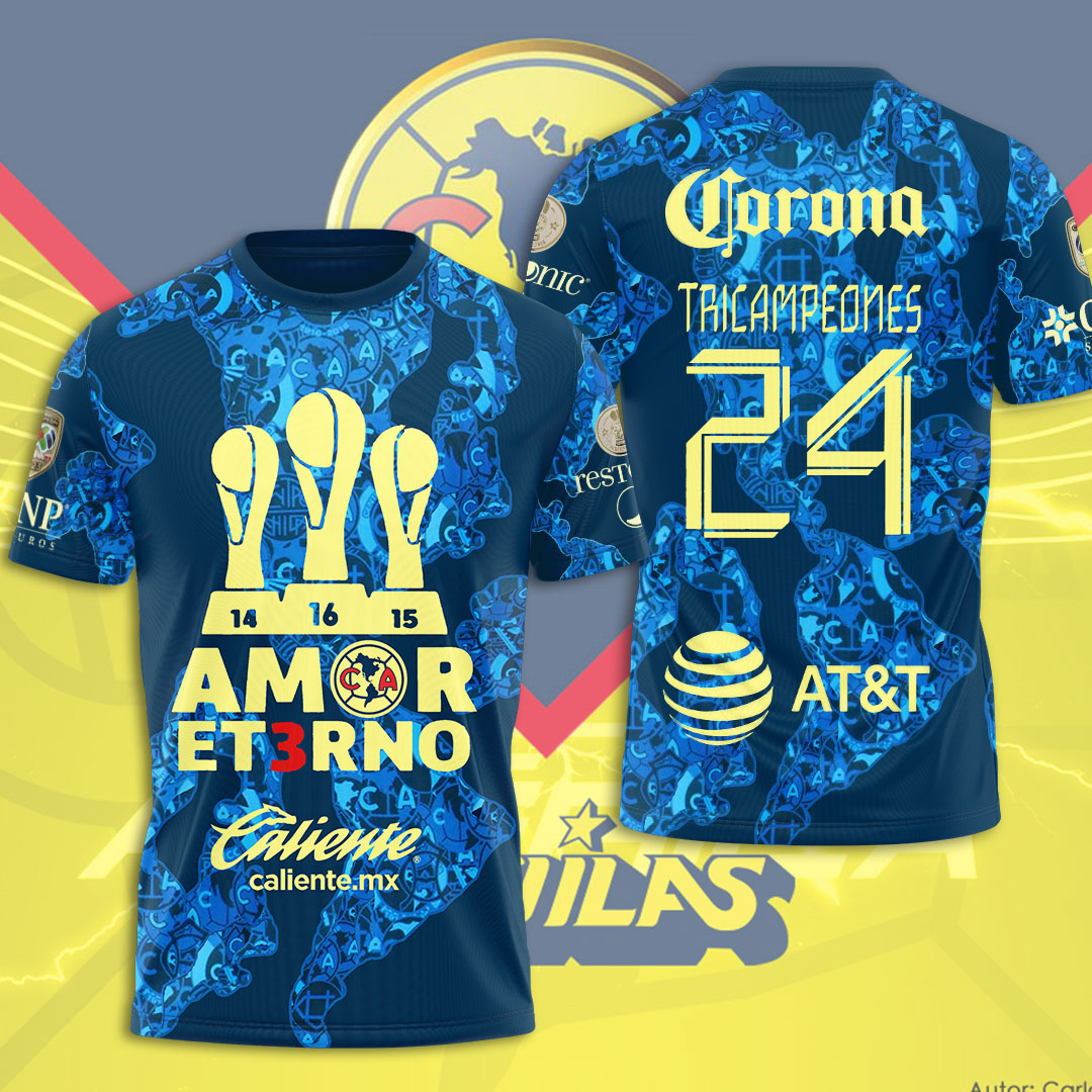 Club America tricampeon Shirt