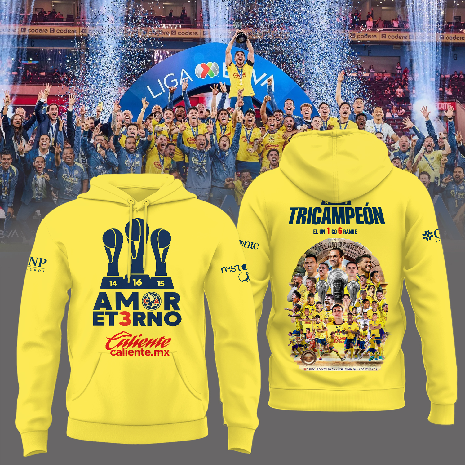 Club America tricampeon Shirt