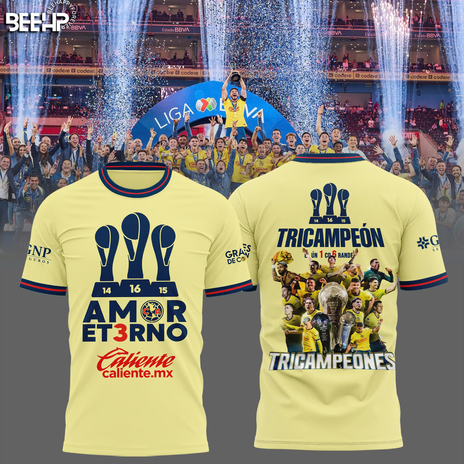 Club America tricampeon Shirt
