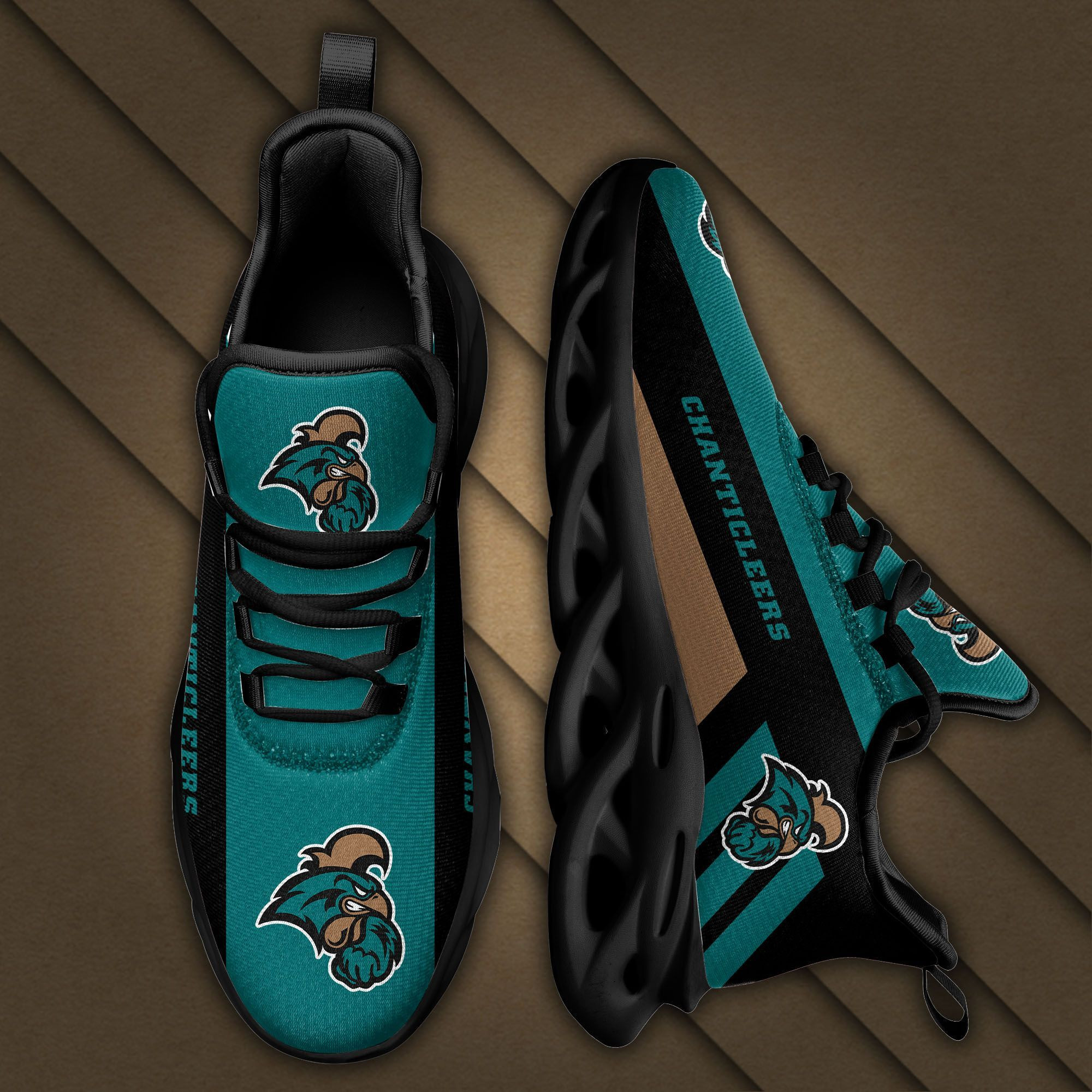 Coastal Carolina Chanticleers Max Soul Sneakers Shoes