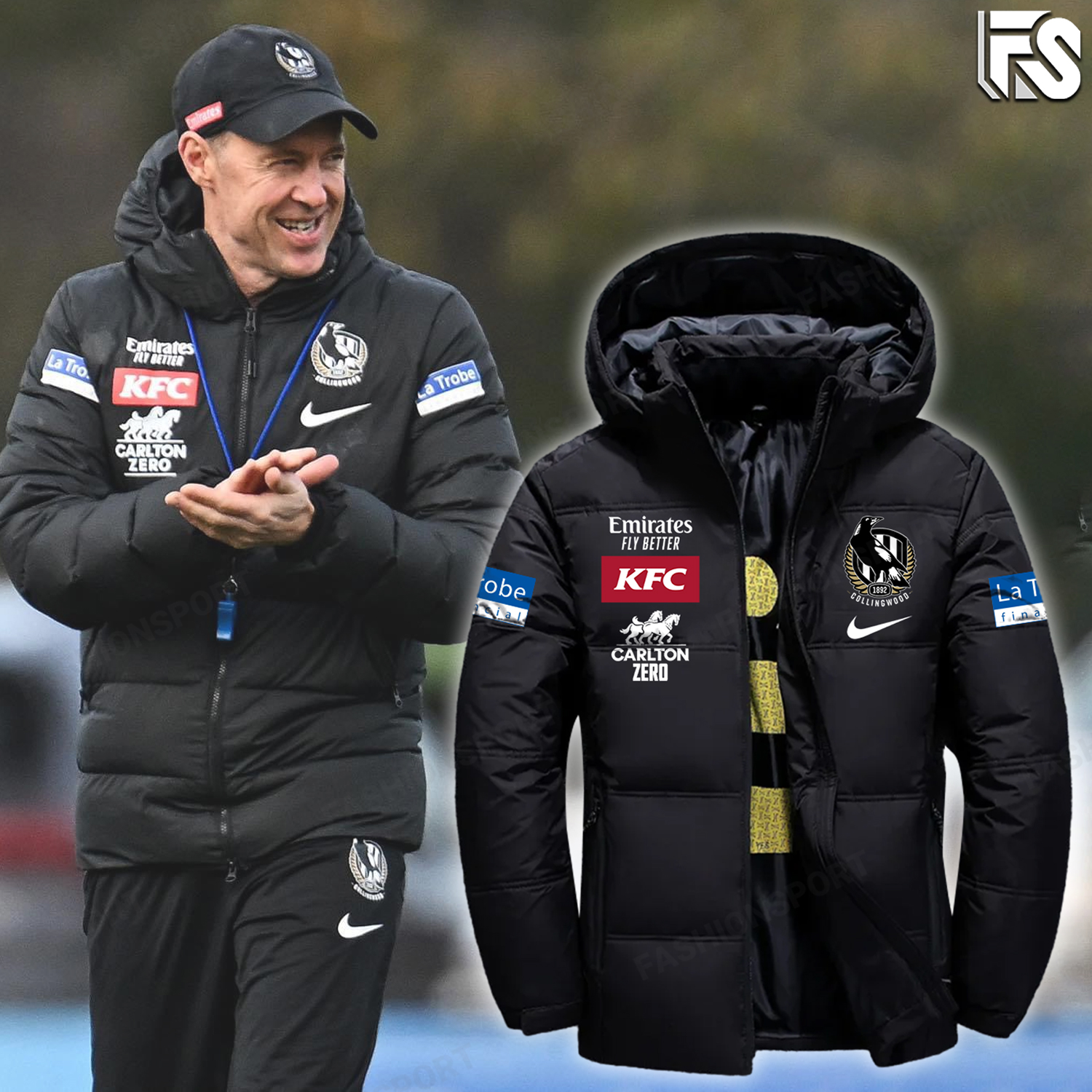 Collingwood Football Jacket