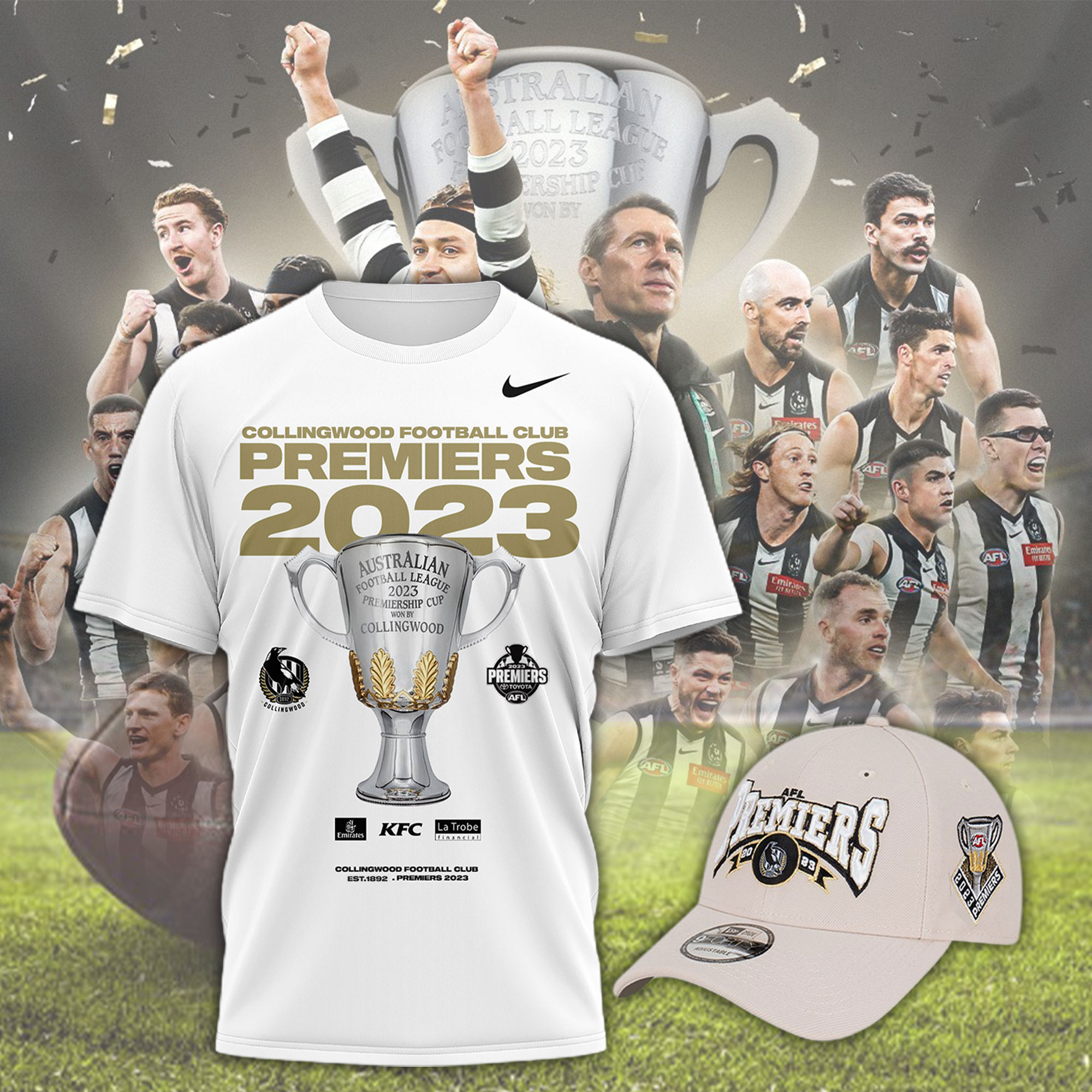 Collingwood Magpies 2023 Premiers Set   NQ