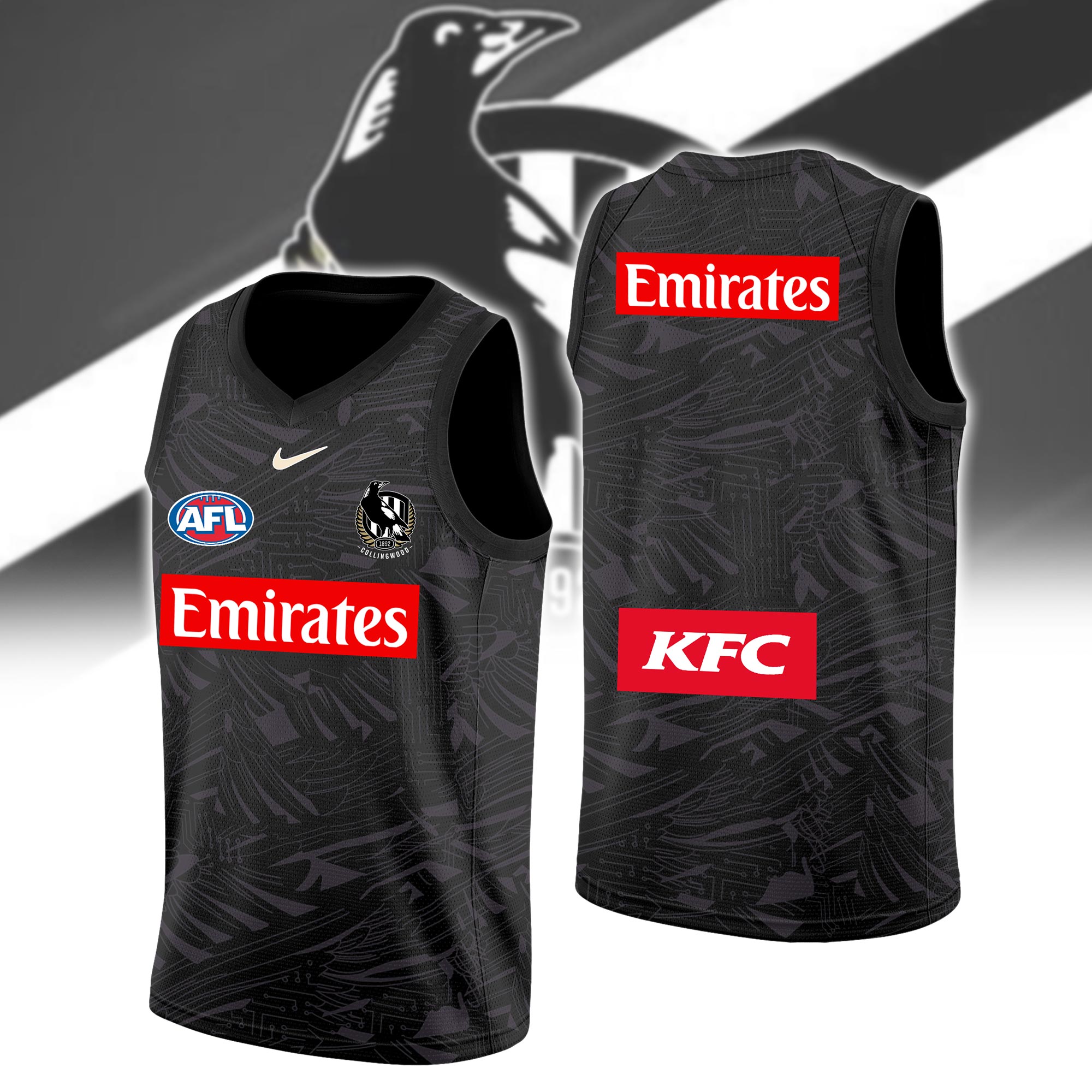 Collingwood Training Singlet Limited