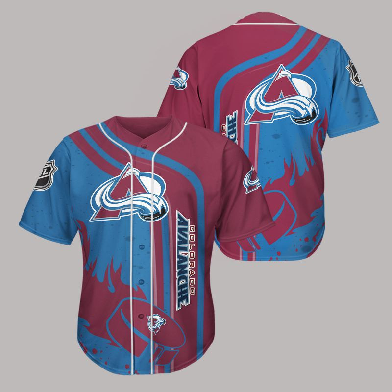 Colorado Avalanche Baseball Jersey