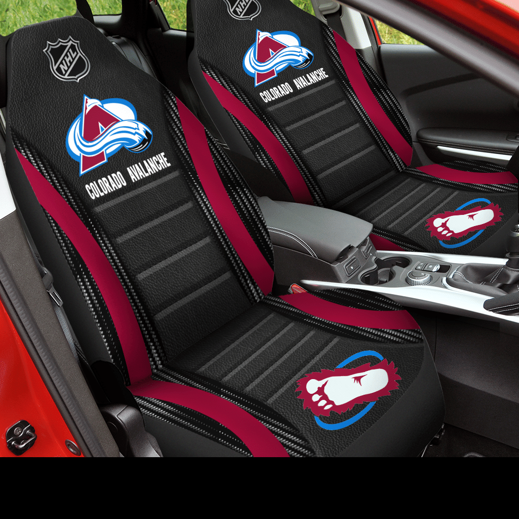 Colorado Avalanche Car Seat Covers (SET OF 2) - v2