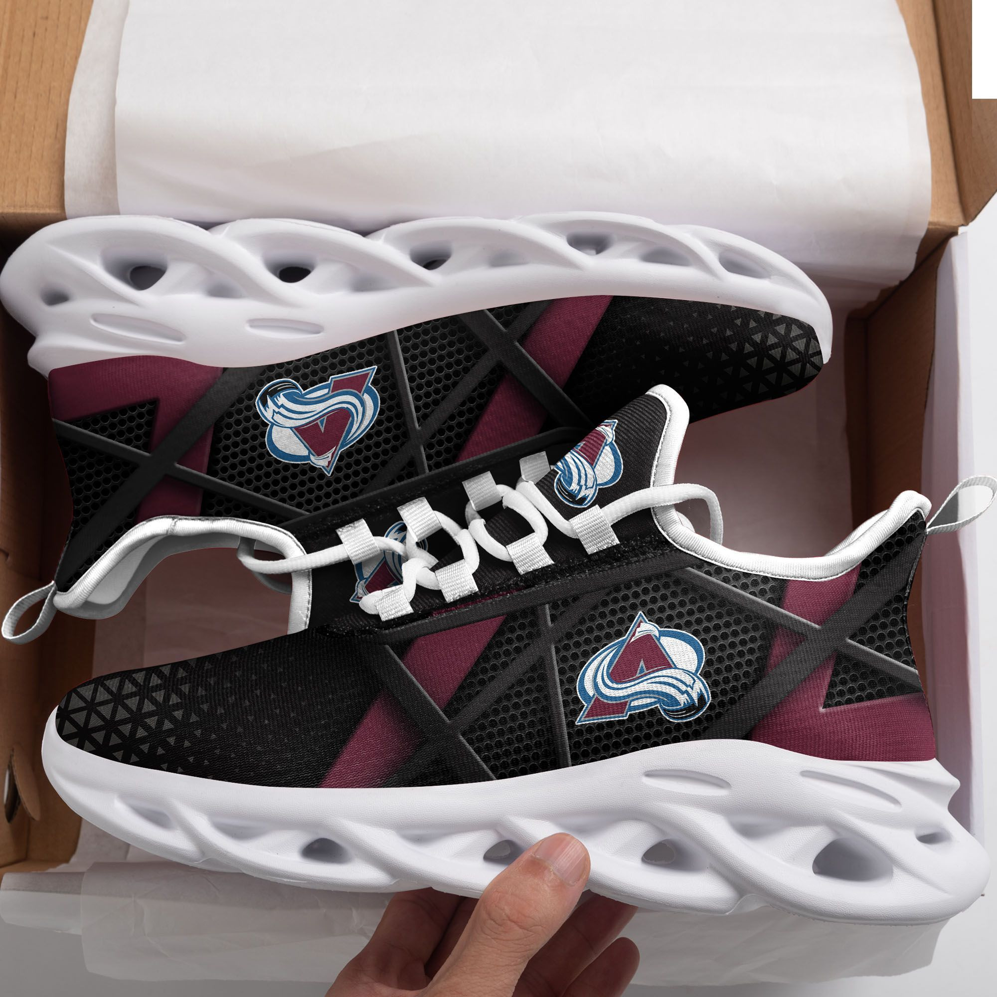 Colorado Avalanche Max Soul Sneakers Shoes