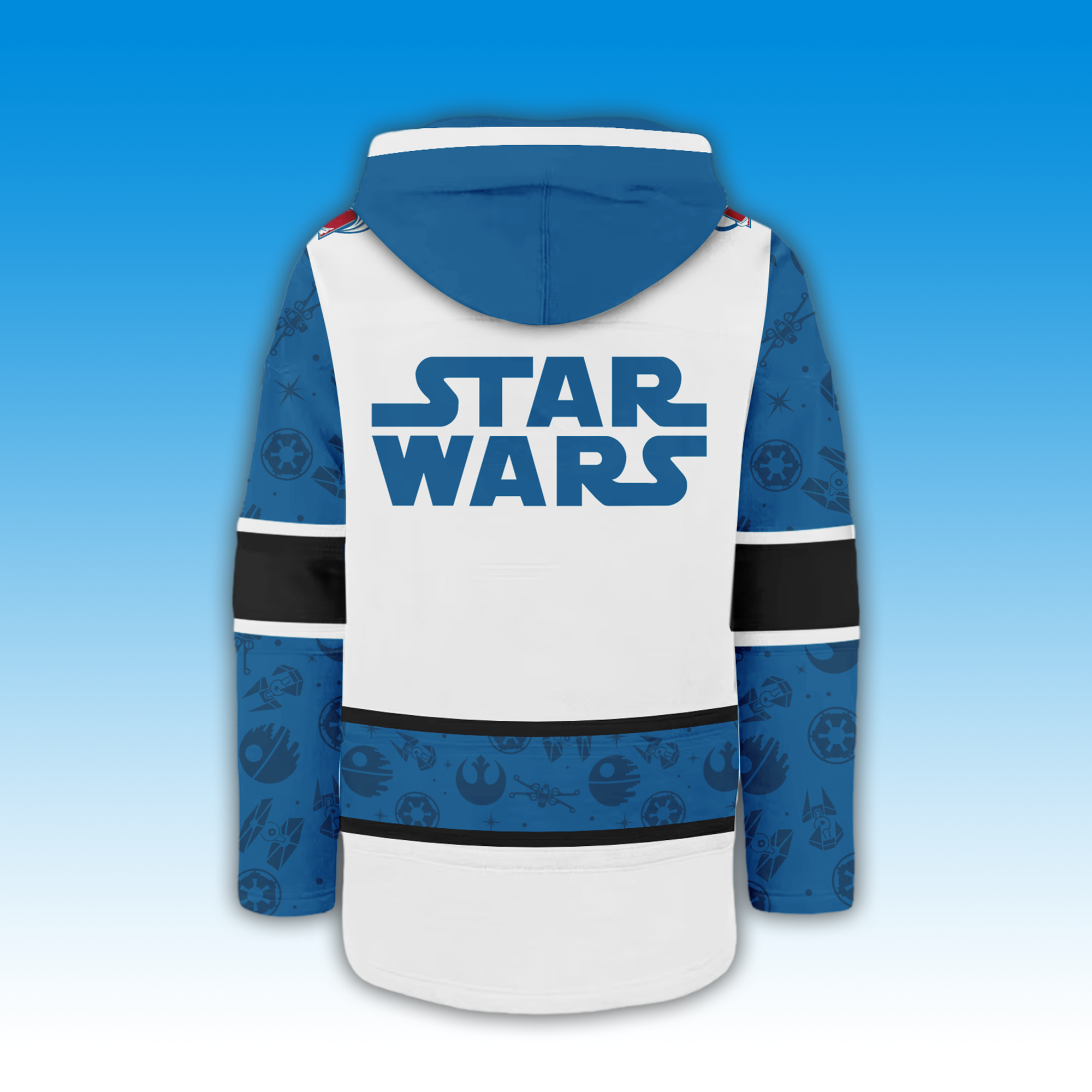 Colorado Avalanche x Star Wars Night Lace Up Hoodie