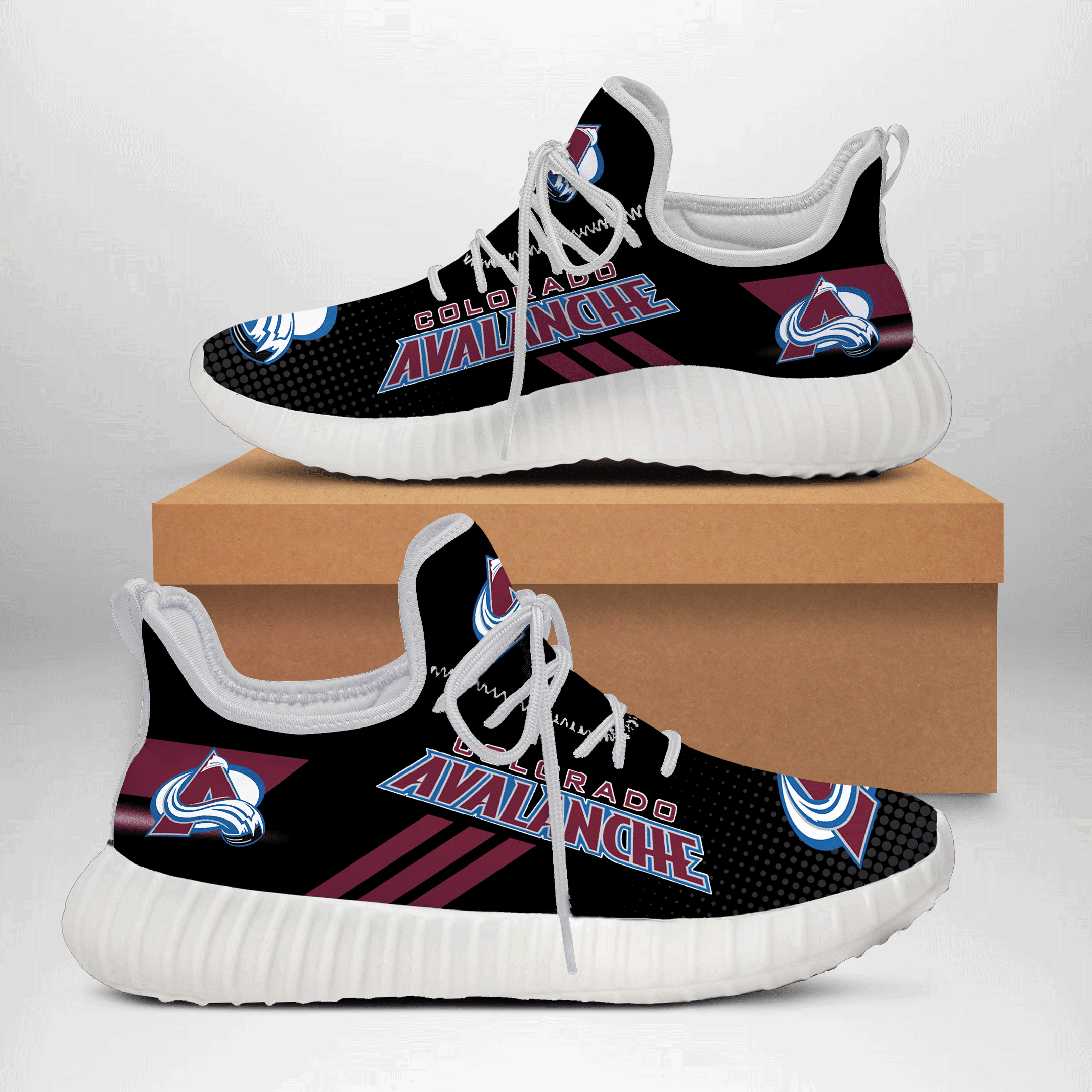 Colorado Avalanche Yz Shoes