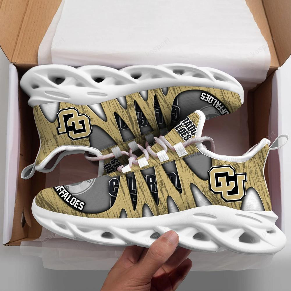 Colorado Buffaloes Max Soul Shoes, Running Sneakers