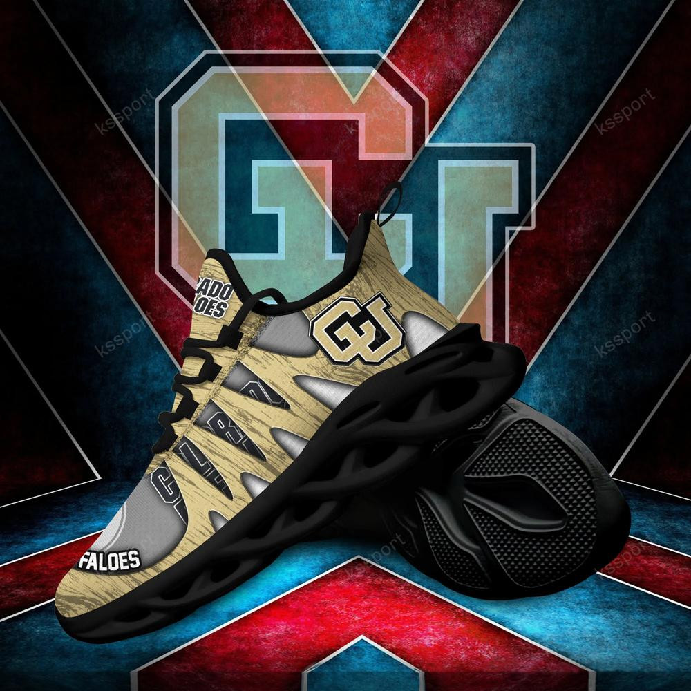 Colorado Buffaloes Max Soul Shoes, Running Sneakers