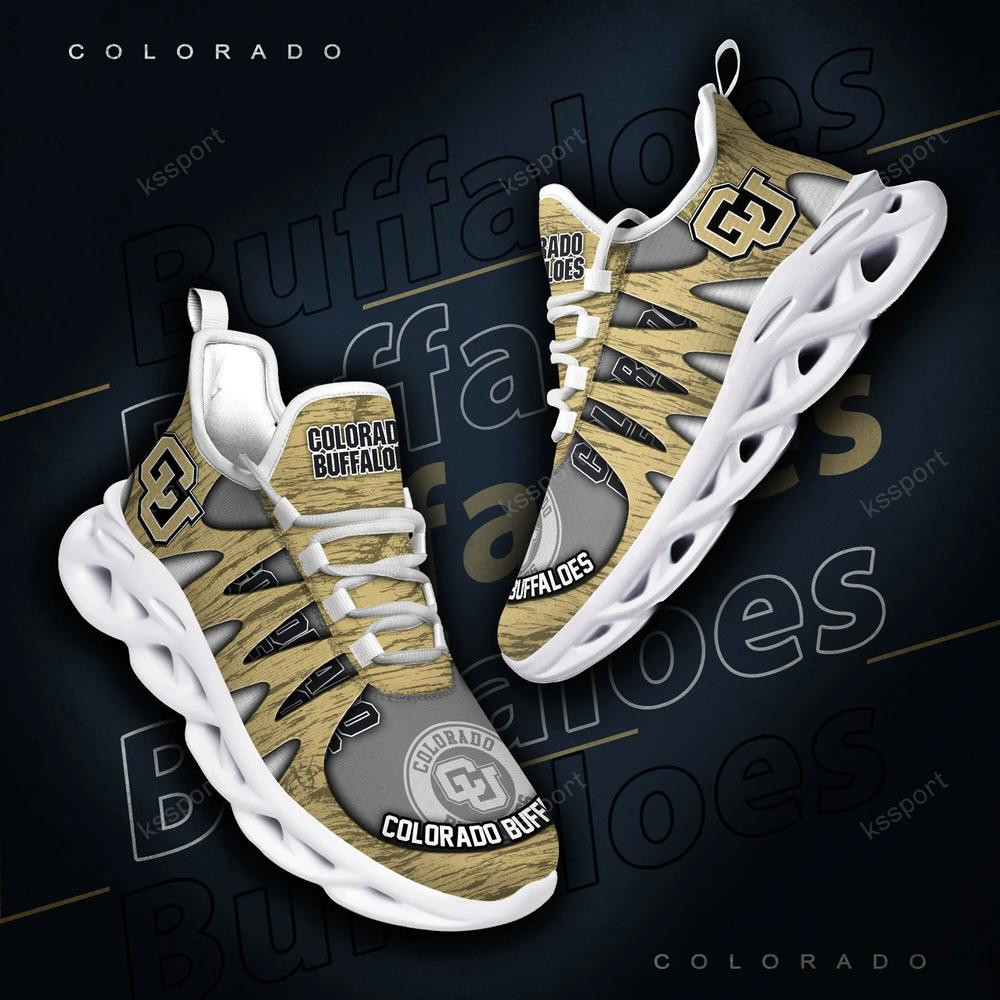 Colorado Buffaloes Max Soul Shoes, Running Sneakers
