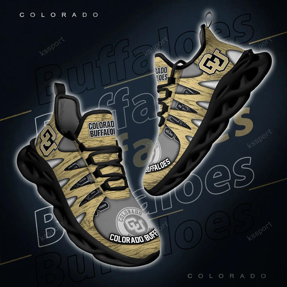 Colorado Buffaloes Max Soul Shoes, Running Sneakers