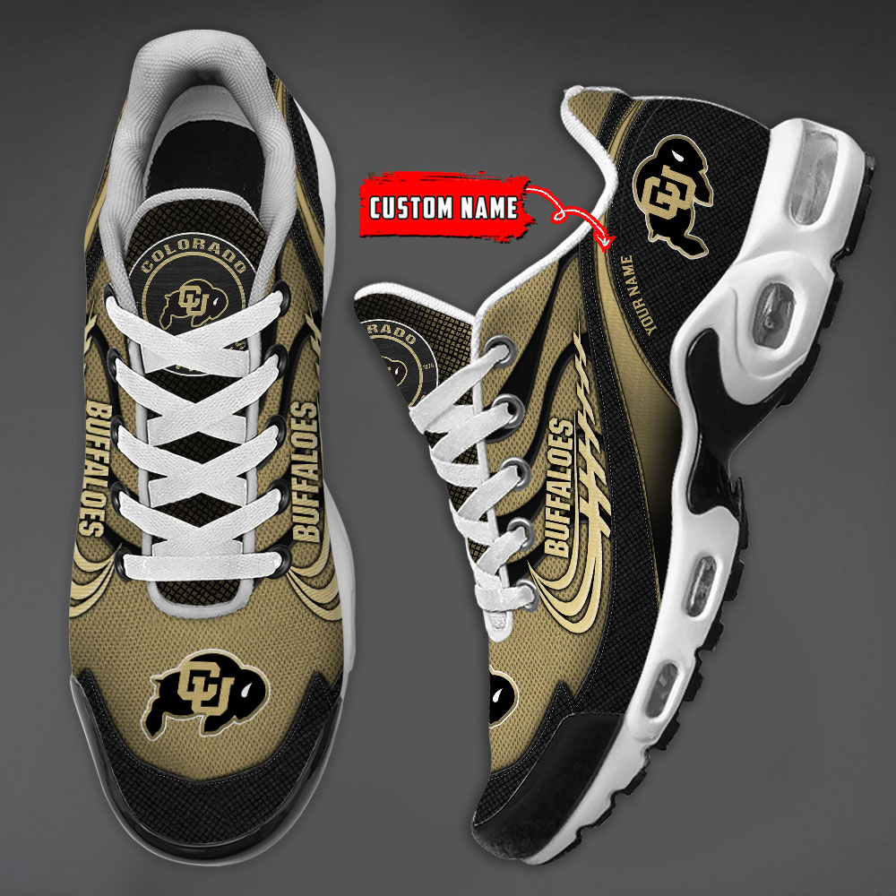 Colorado Buffaloes Personalized Name Air Cushion Sports Shoes Sneaker KLTNS220519