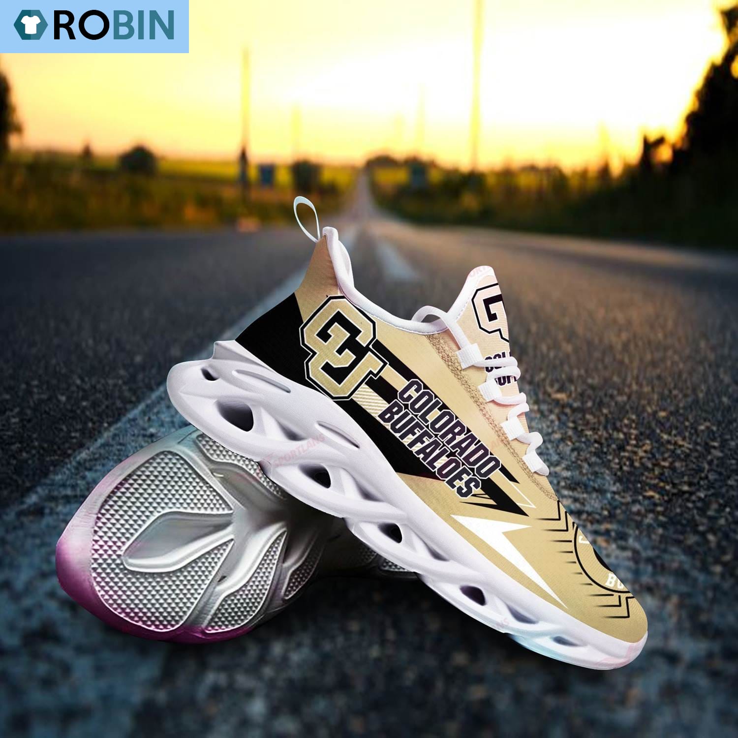 Colorado Buffaloes Sport Shoes Sneakers