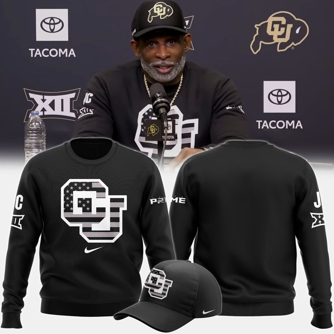 Colorado Football Coach Prime  Sweatshirt Veterans