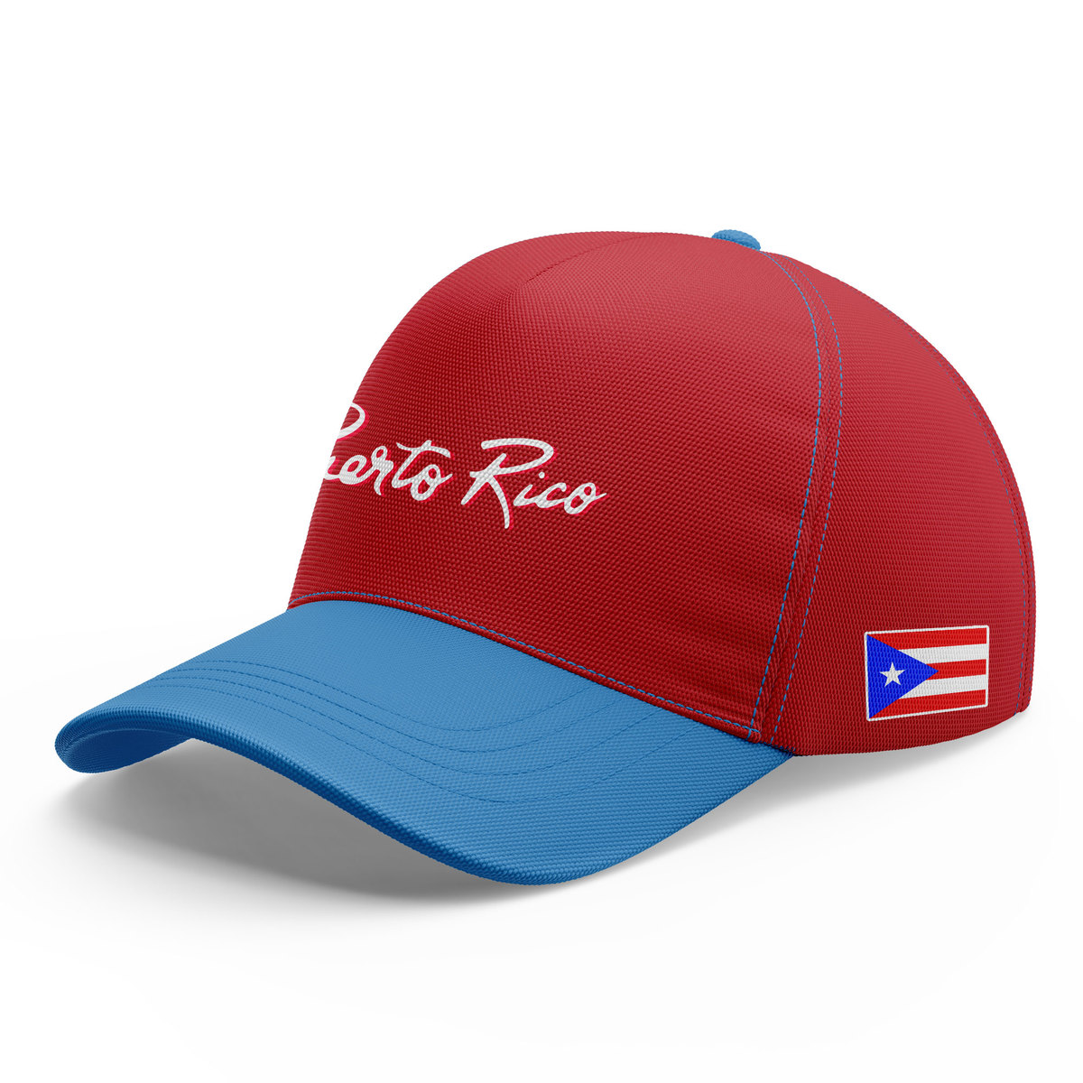 Conjunto de Camisa Polo Para FanÃƒÆ’Ã‚Â¡ticos de Puerto Rico Tshirt Red+Cap-SP11072403ID10DS10