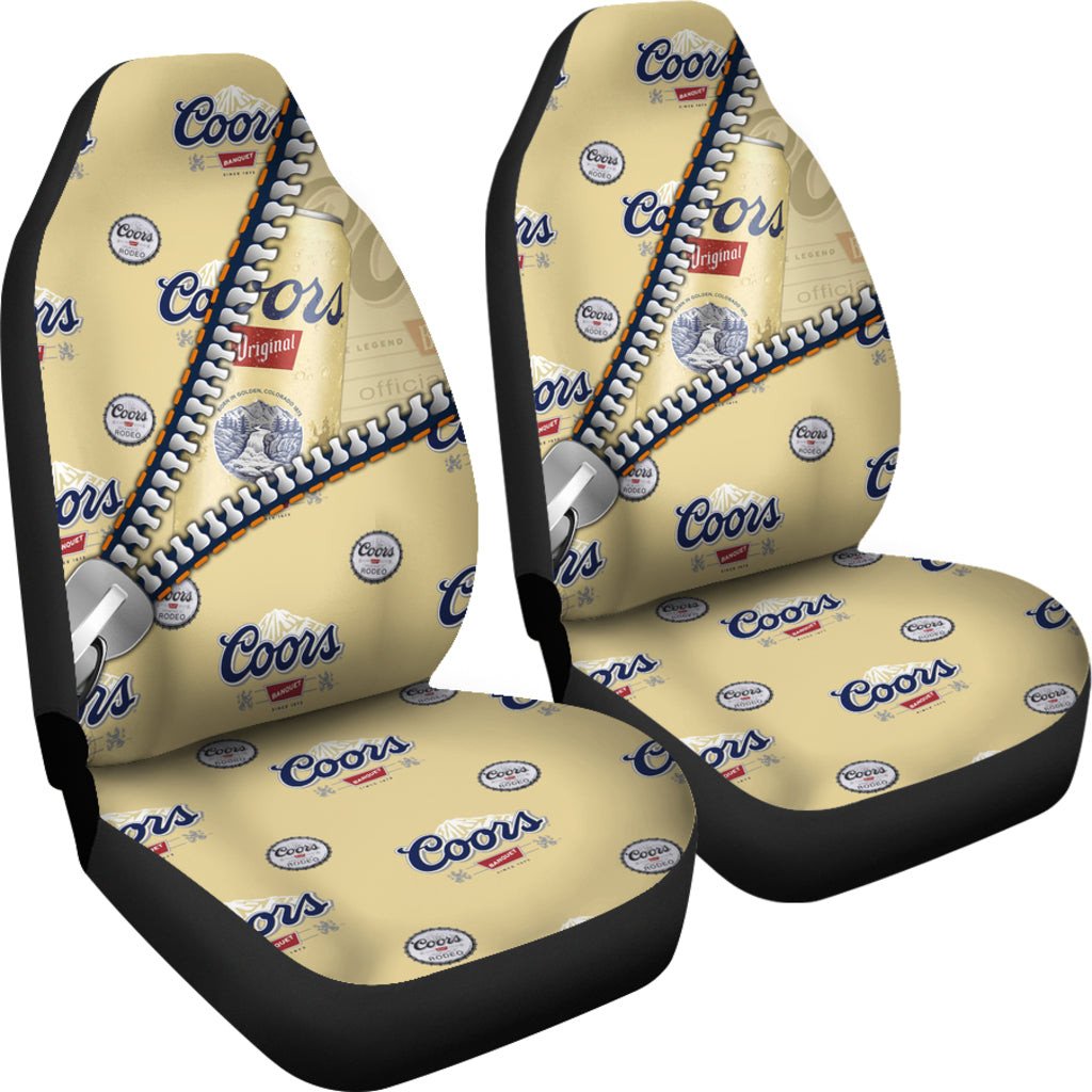 Coors Banquet Drinks Car Seat Covers Beer AA22092301