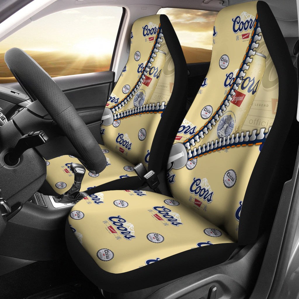 Coors Banquet Drinks Car Seat Covers Beer AA22092301
