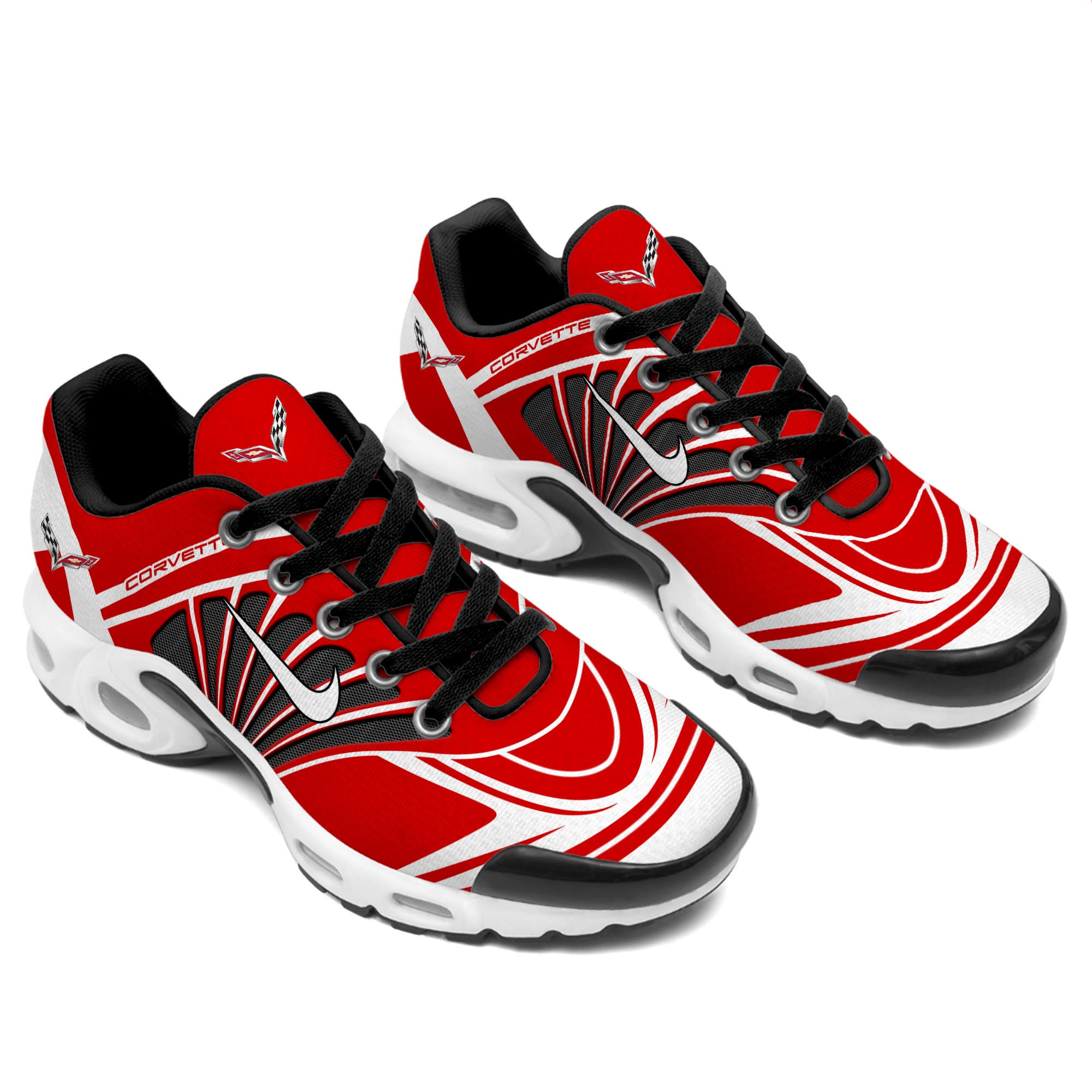 Corvette Old Personalized Name Air Cushion Sports Shoes 1127