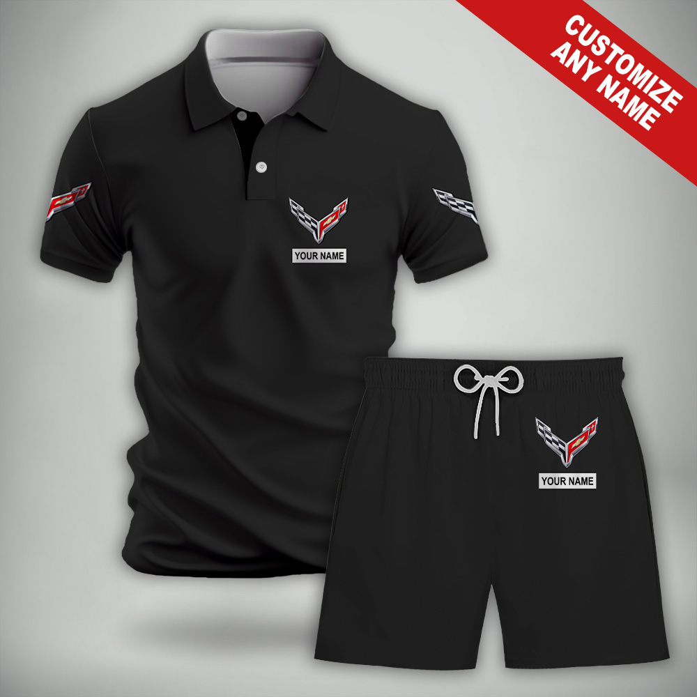 Corvette Polo And Shorts Set SP21062305DS02