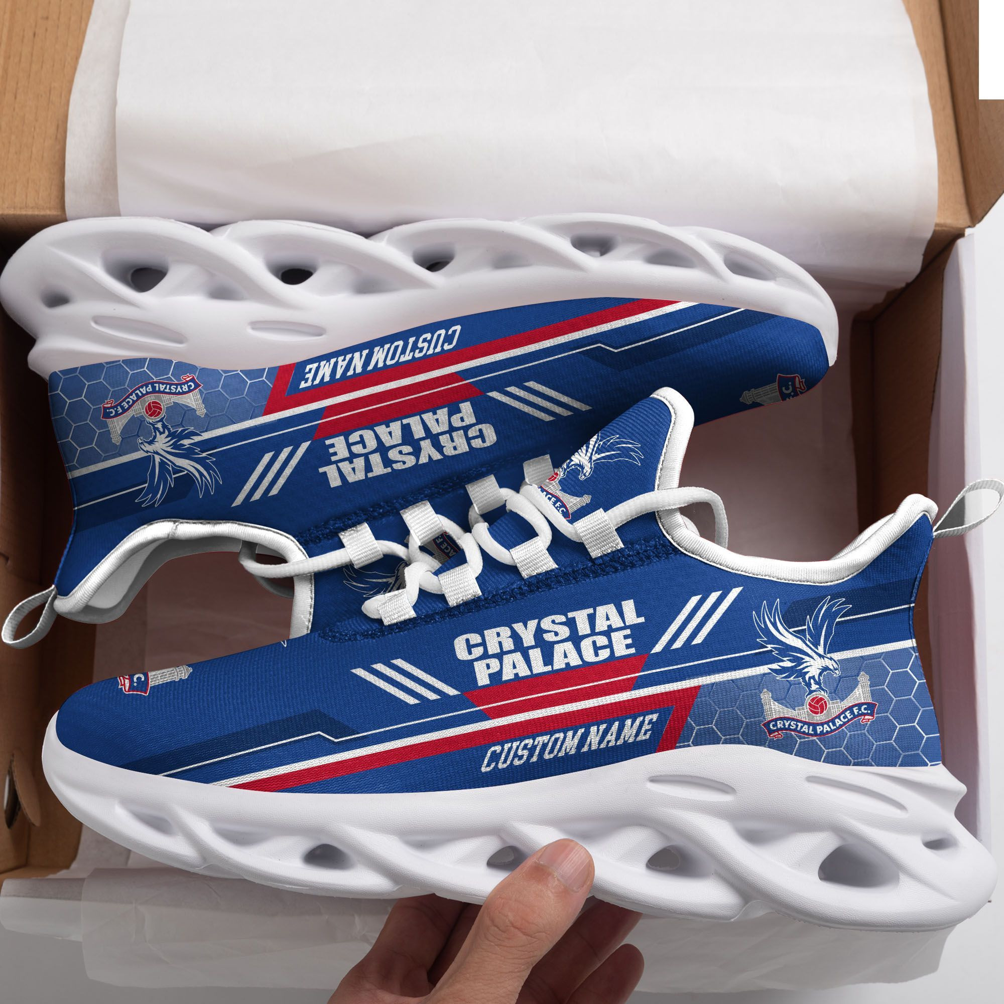 Crystal Palace Custom Personalized Max Soul Sneakers Shoes