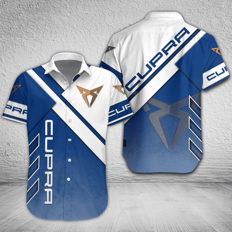 Cupra Button Shirt Custom Name, Multicolor