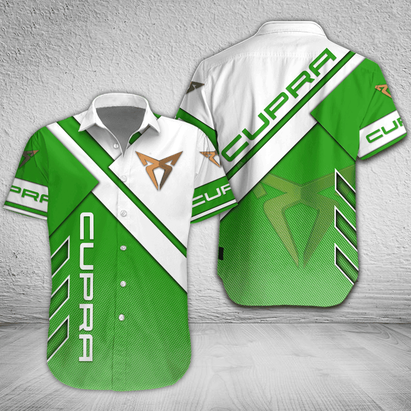 Cupra Button Shirt Custom Name, Multicolor