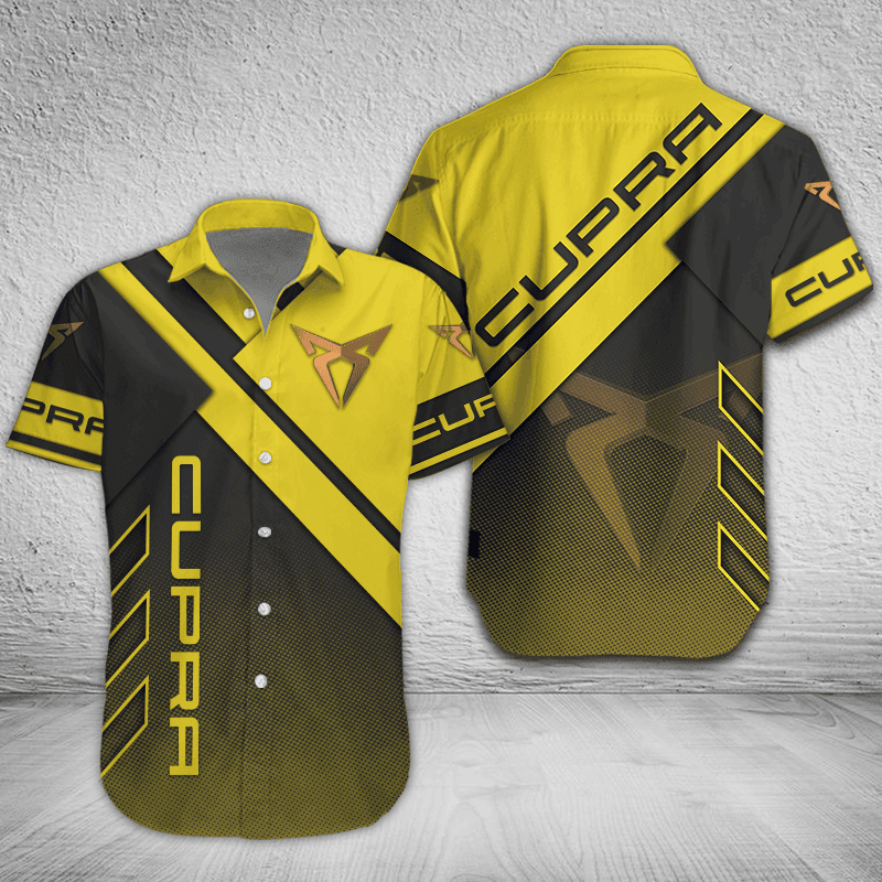 Cupra Button Shirt Custom Name, Multicolor