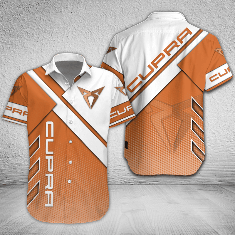 Cupra Button Shirt Custom Name, Multicolor