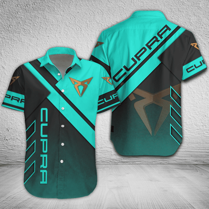 Cupra Button Shirt Custom Name, Multicolor