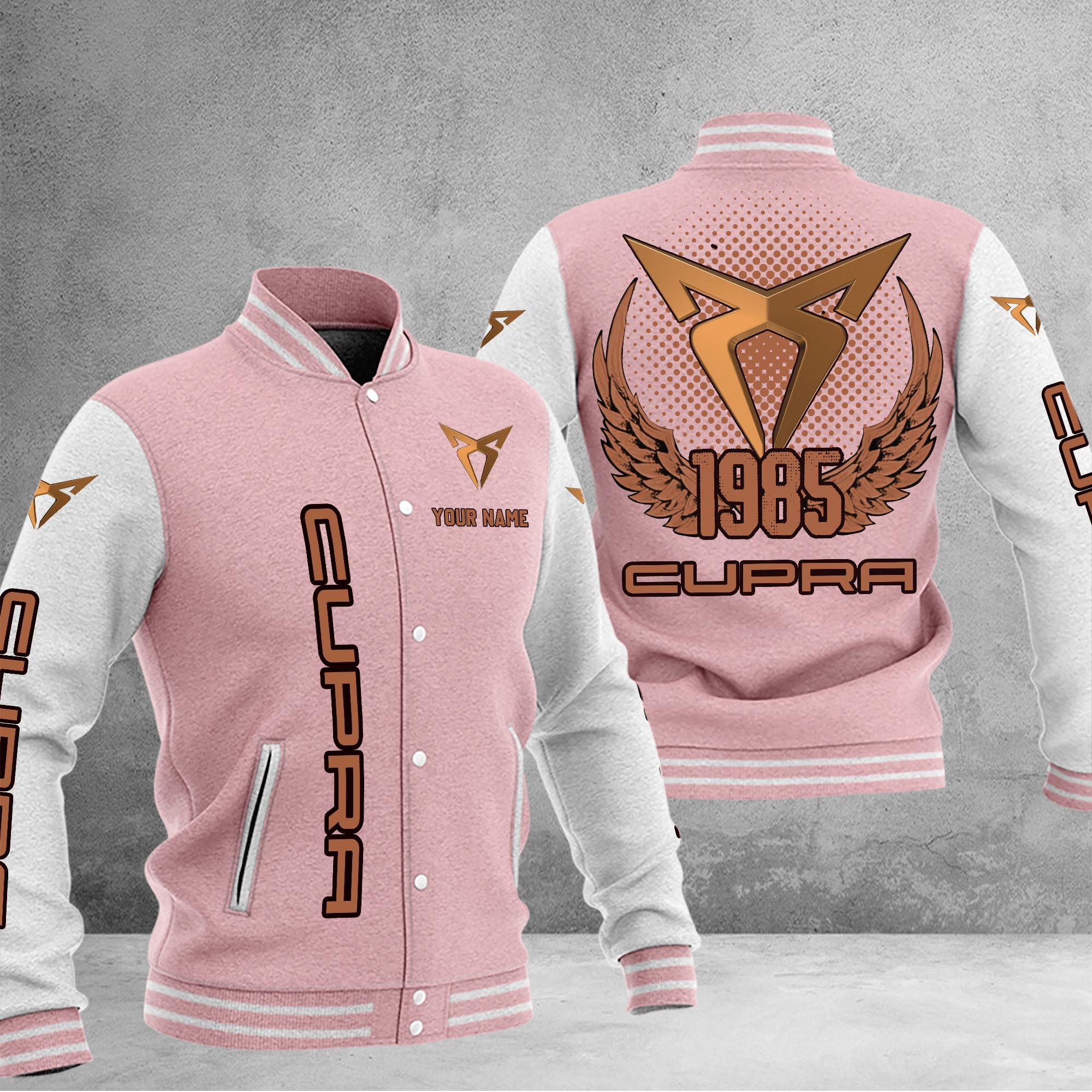 Cupra DMHJ1033 Baseball Jacket Multicolor