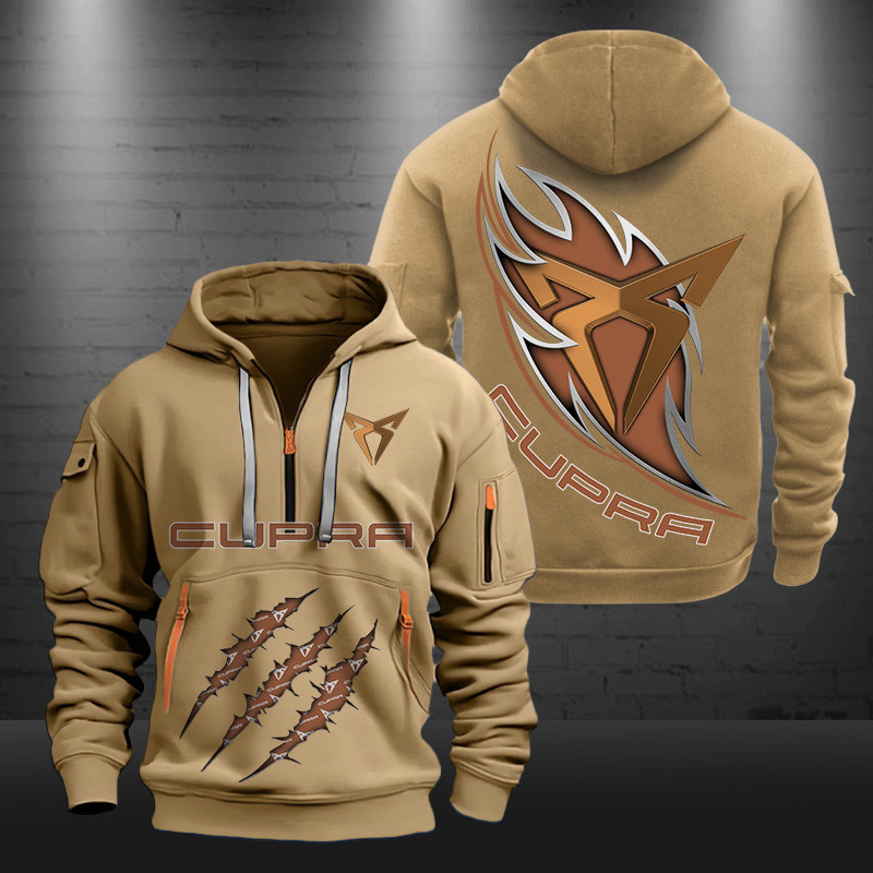 Cupra New Zip Hoodie 0434 Multicolor
