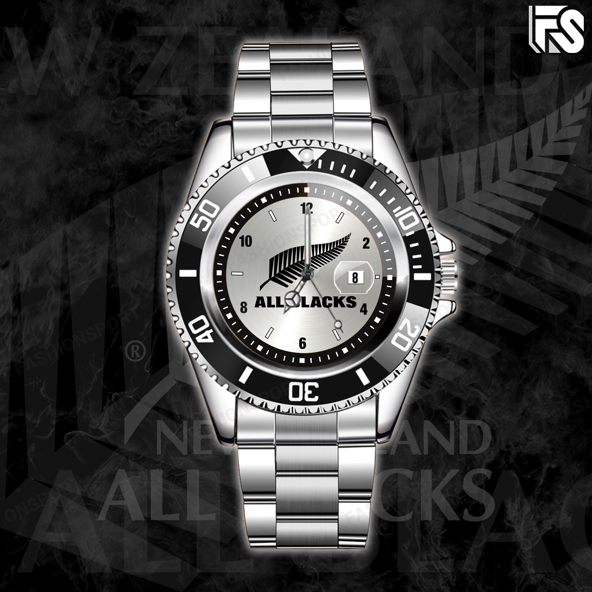 Custom Name LIVE Premium Black Hand Watch