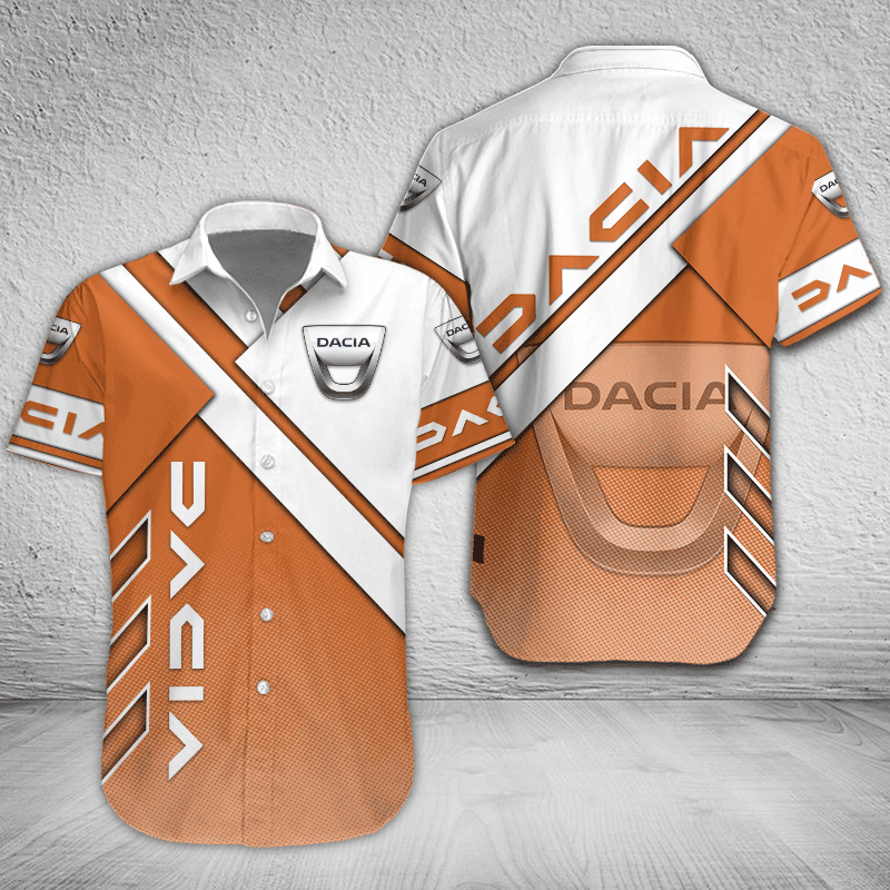 Dacia Button Shirt Custom Name, Multicolor