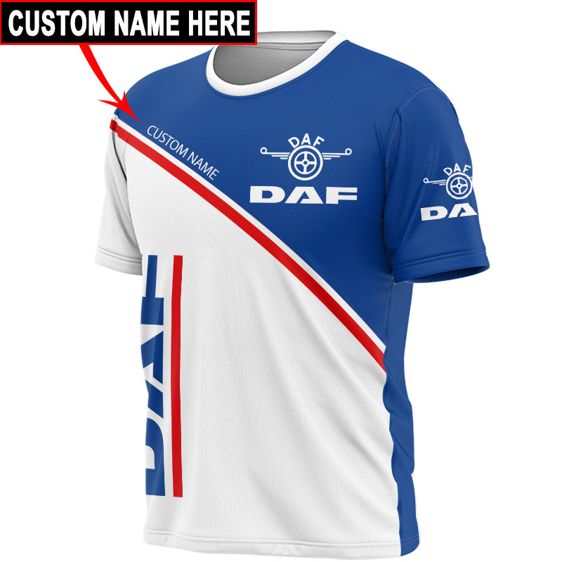 Daf t-shirt hoodie apparel 3D full printing