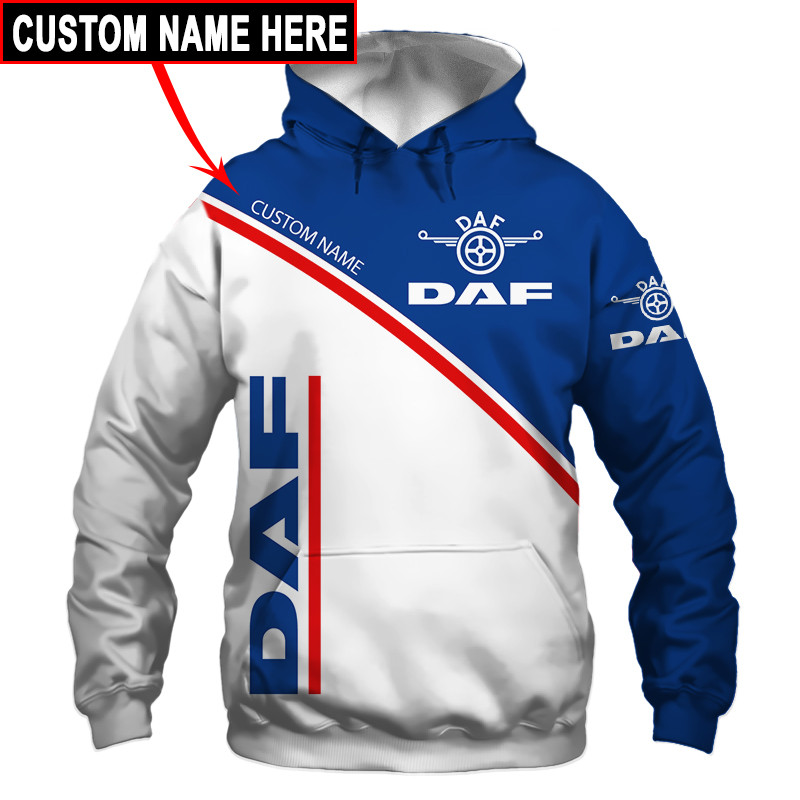 Daf t-shirt hoodie apparel 3D full printing