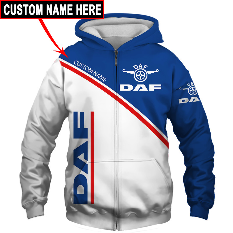 Daf t-shirt hoodie apparel 3D full printing